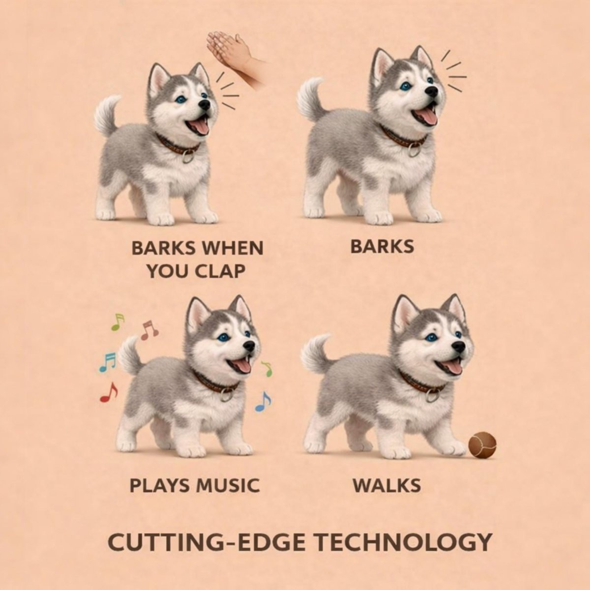 Cachorro Robótico IA Ultrarrealista - Mascota Compañera con Movimientos Naturales