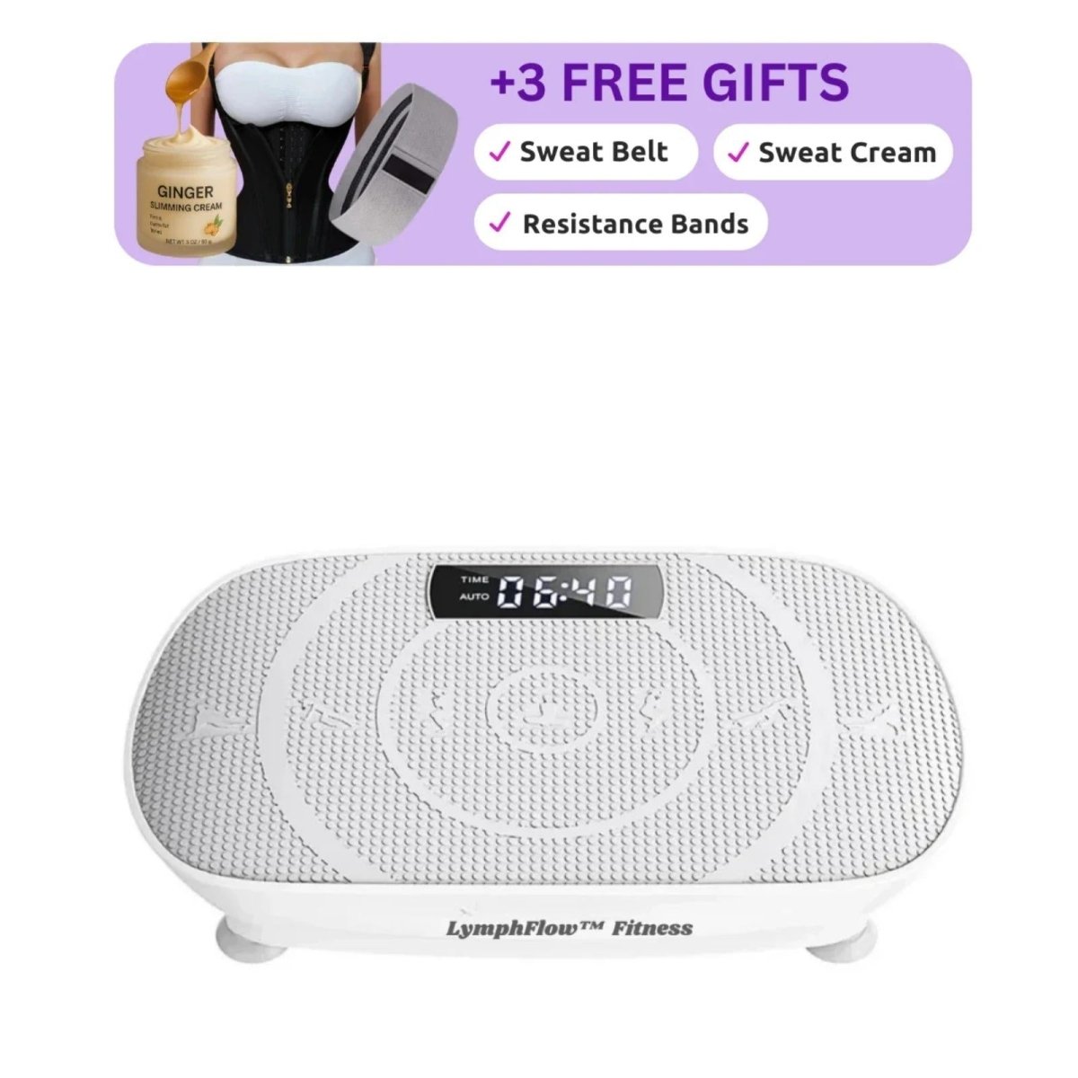 Vibrationsplatte zur Lymphdrainage