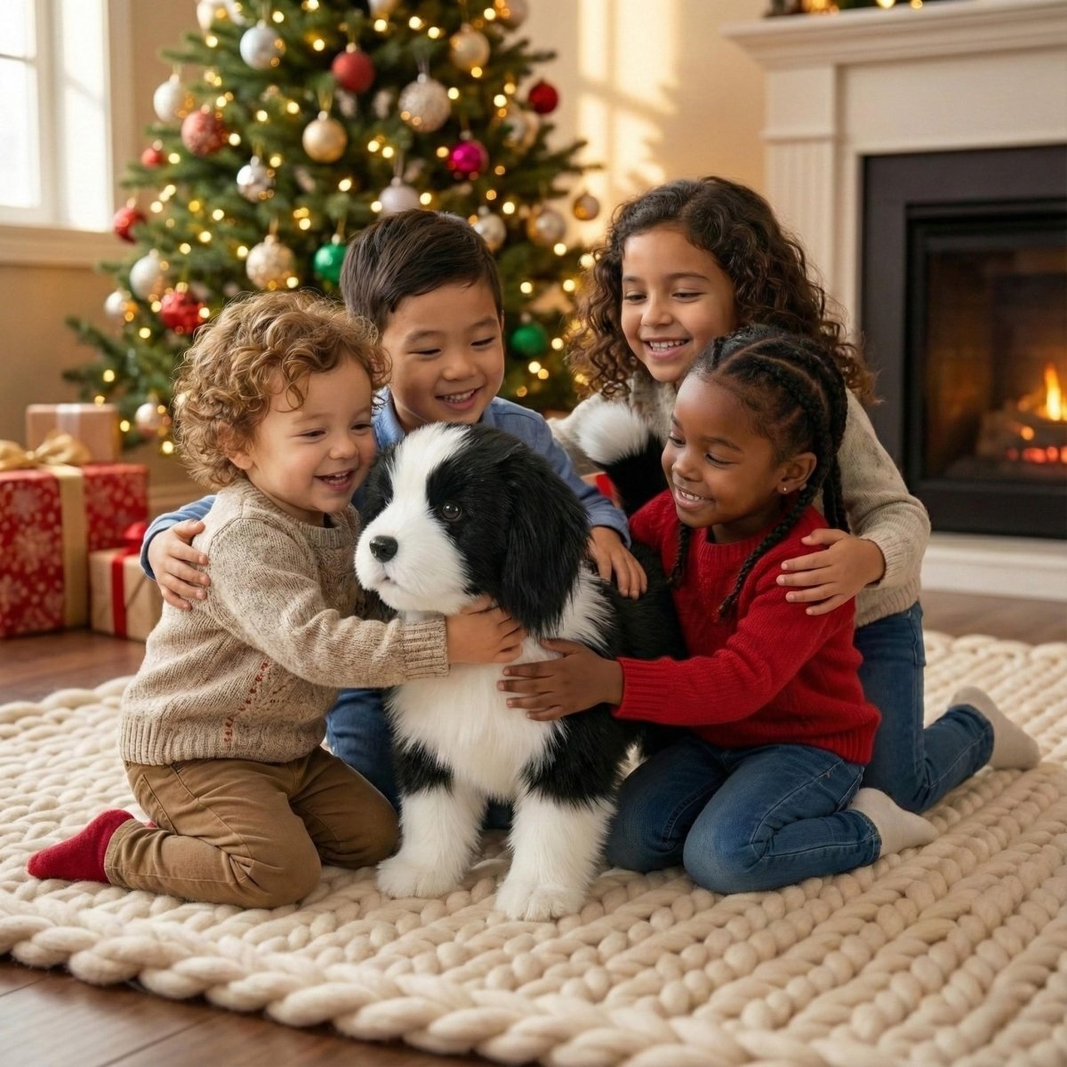 Levensechte AI Robotpuppy - Ultrarealistisch Huisdier met Natuurlijke Bewegingen