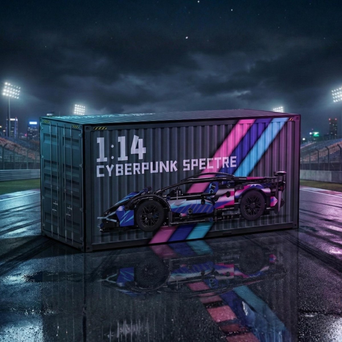 Cyberpunk Spectre Supercar