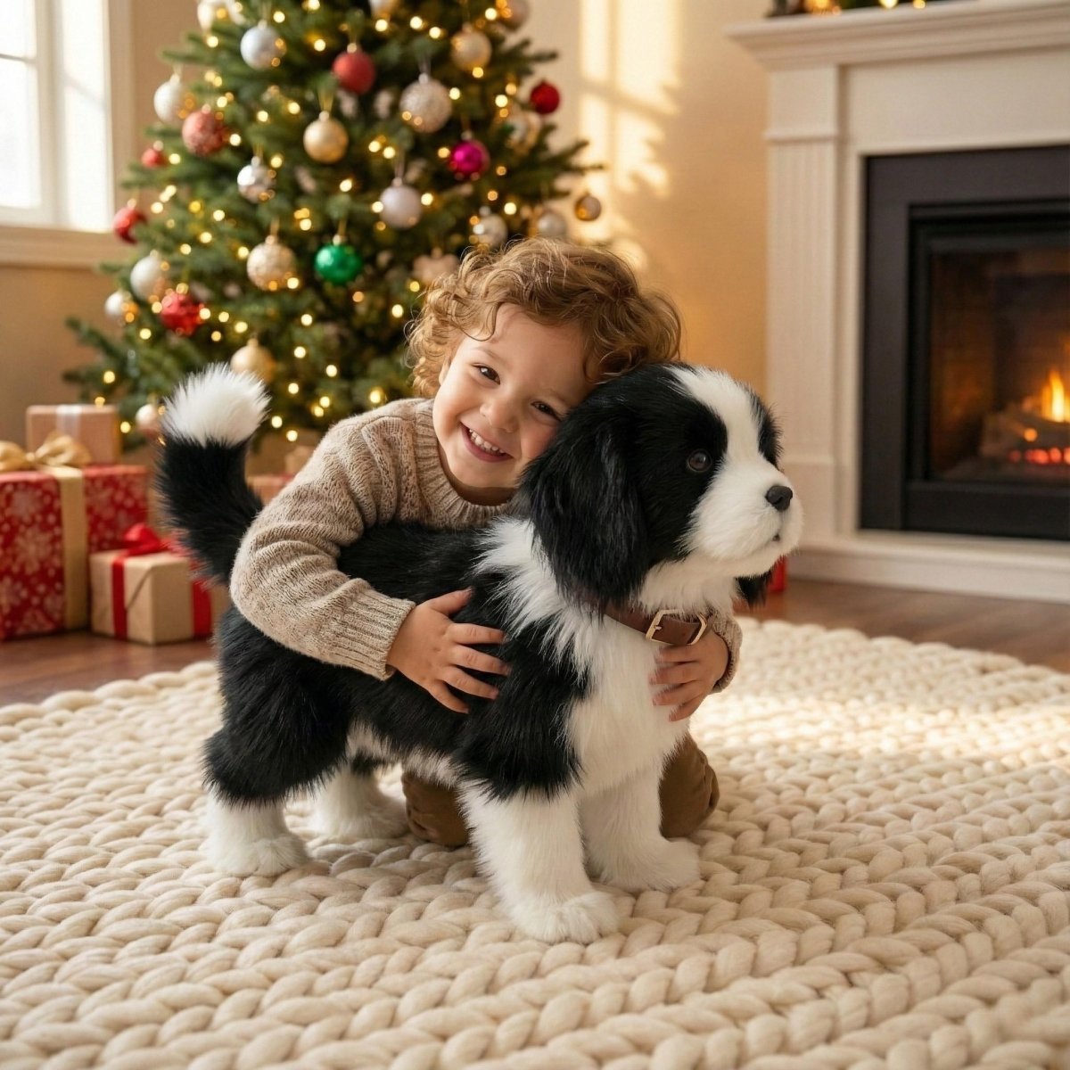 Interactive Realistic Robot Puppy – Lifelike Walking, Barking & Electronic Dog Toy