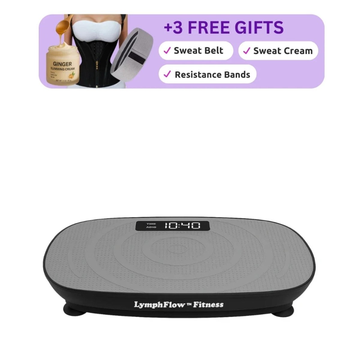 Vibrationsplatte zur Lymphdrainage