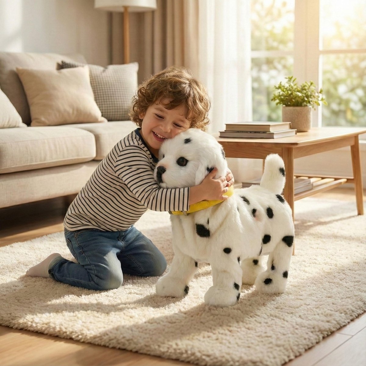 Interactive Realistic Robot Puppy – Lifelike Walking, Barking & Electronic Dog Toy