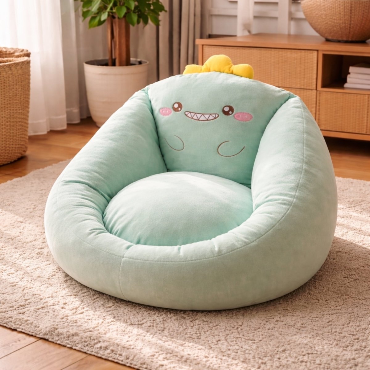 CloudHug Sanctuary | Kawaii Plush Lounge Chair