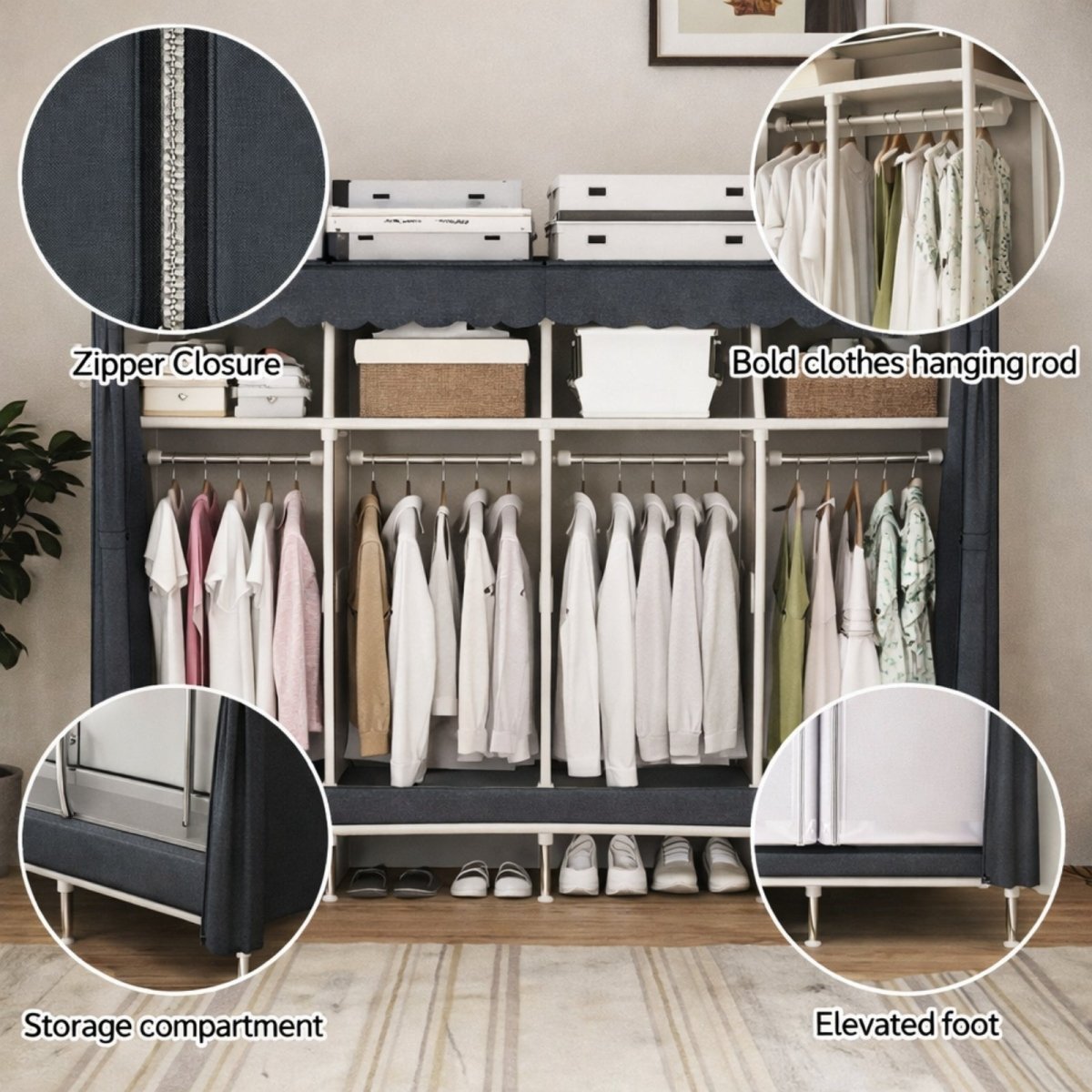 The Atelier Grand Wardrobe | Soft-Structure Storage System