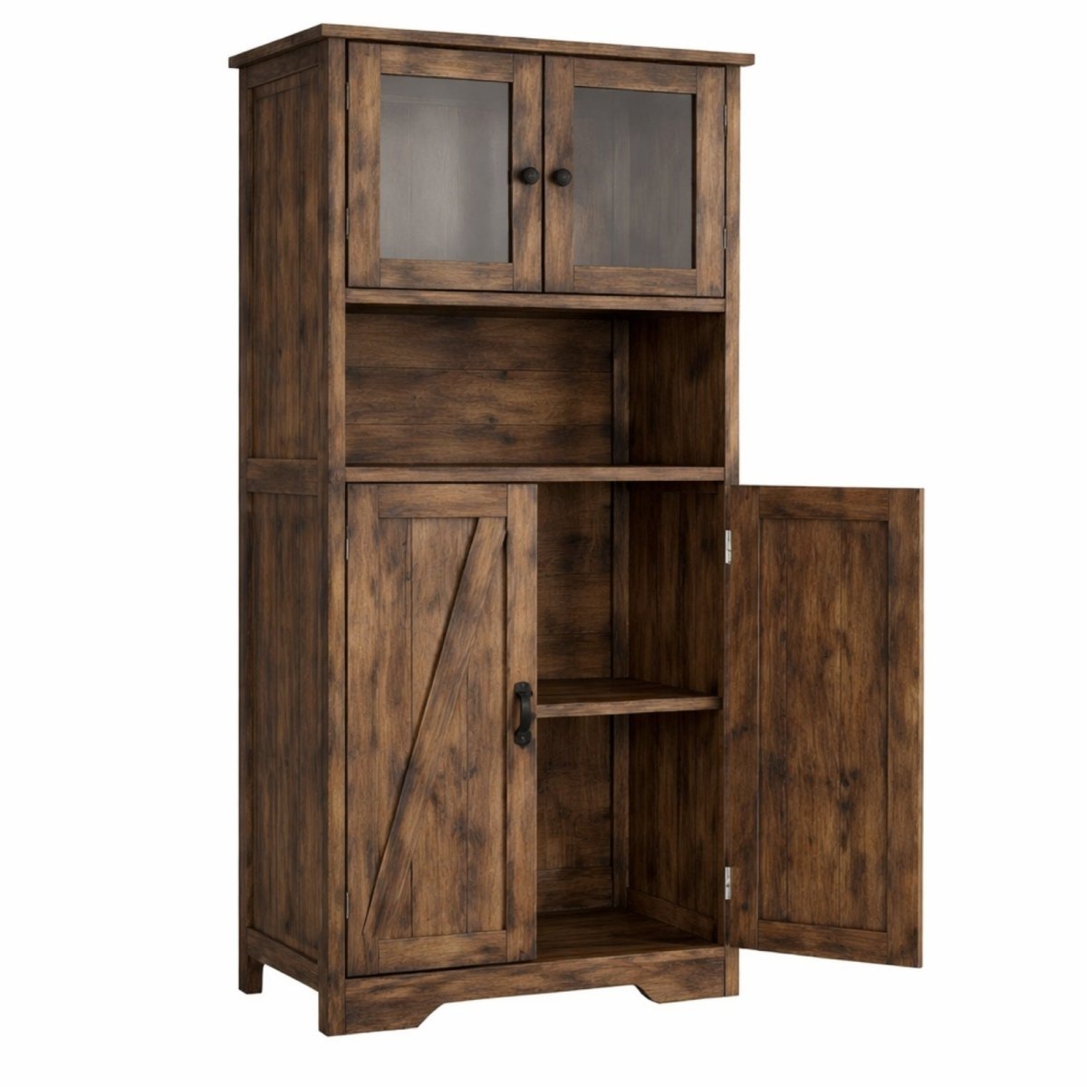 The Hudson Larder | Farmhouse Coffee Bar & Display Hutch