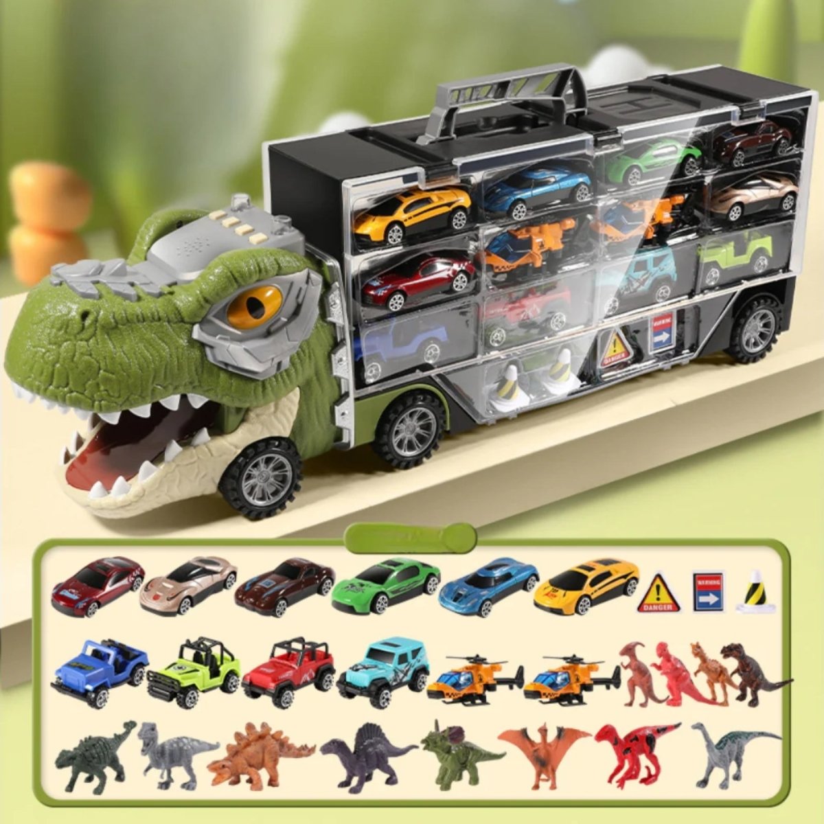 All-in-One Kids Vehicle Playset