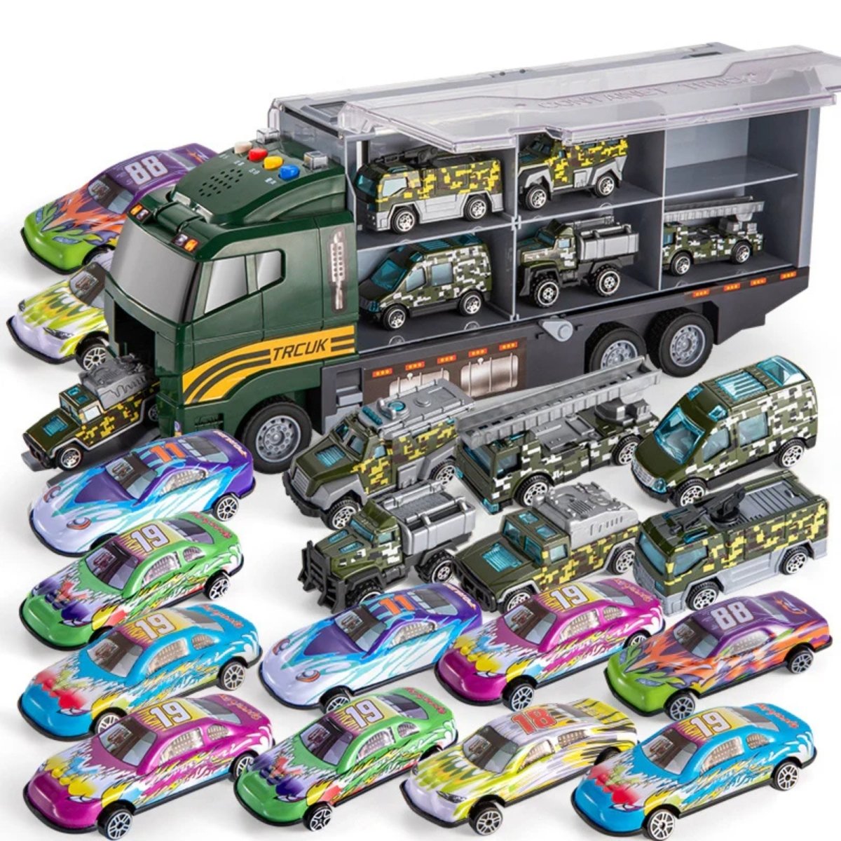 All-in-One Kids Vehicle Playset