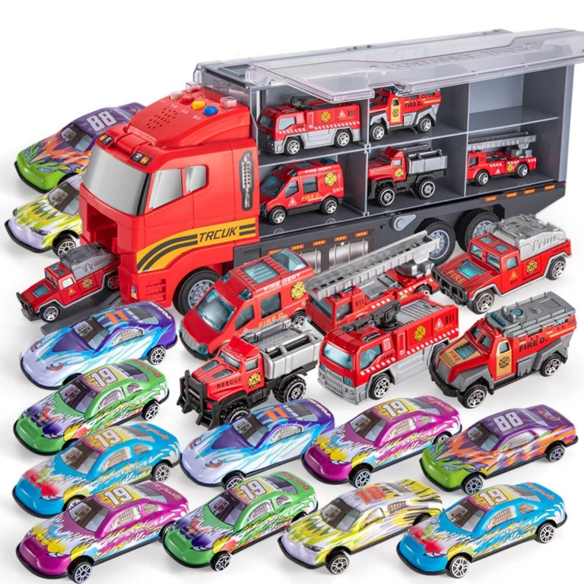 All-in-One Kids Vehicle Playset