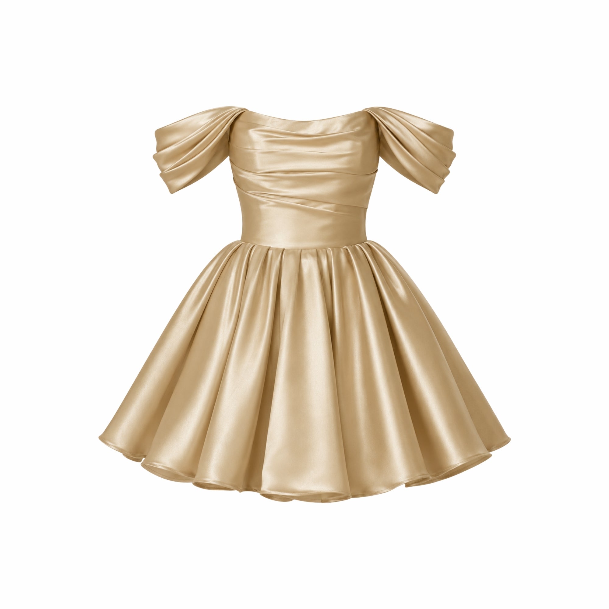 Kalina Mini Satin Dress
