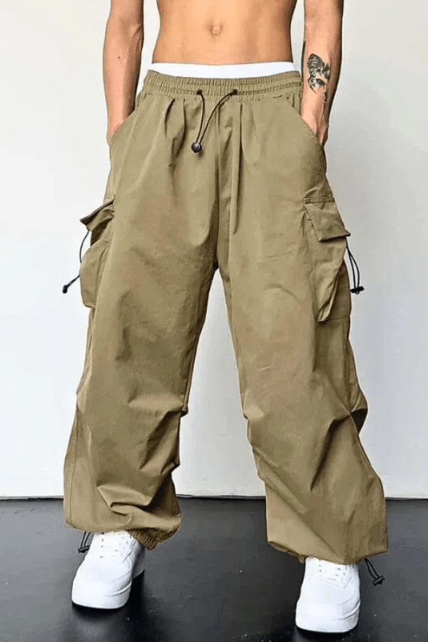 Baggy Oversized Cargo Trousers Men's Oversized Cargo Baggy Pants