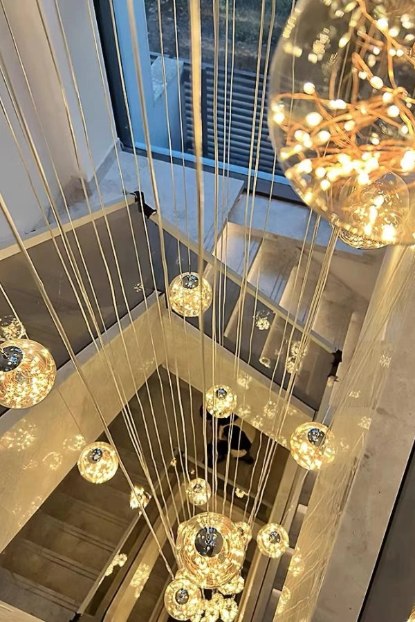 Modern LED Glass Pendant Light