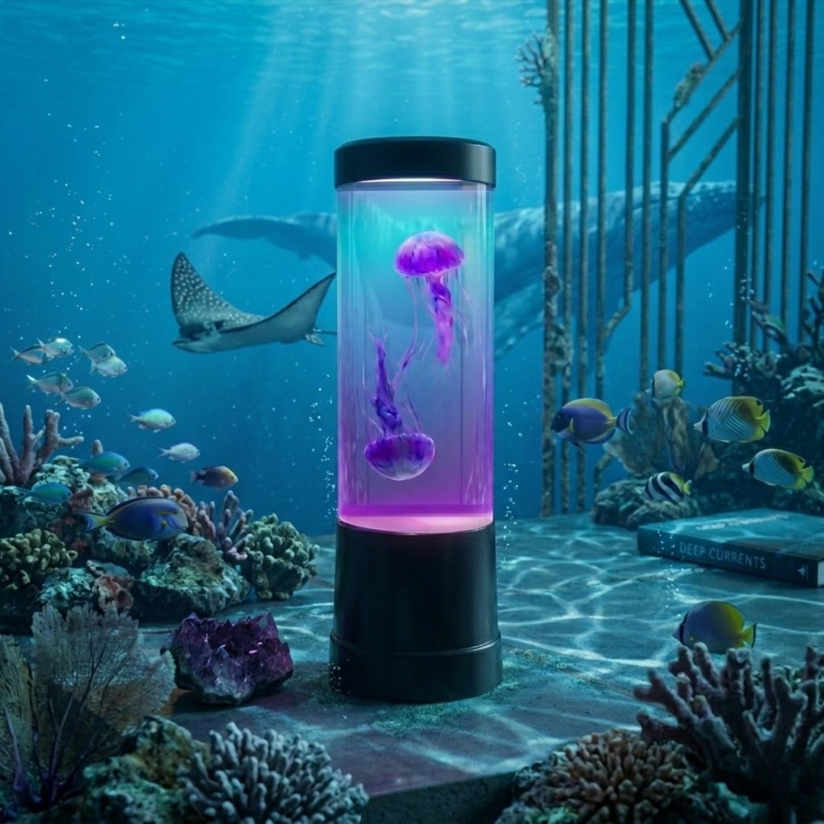 Aurelia Drift | Kinetic Jellyfish Sanctuary Lamp