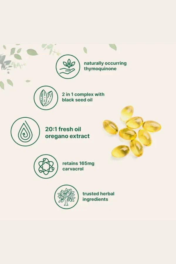 Vitalrise™ - Oregano Oil with Black Seed Oil