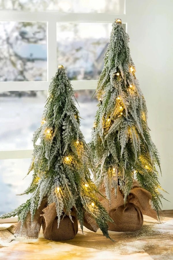 Winter frostigen Baum