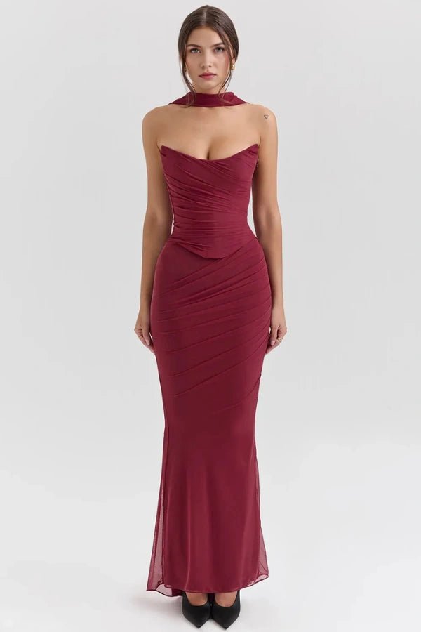 Hailey in Maroon