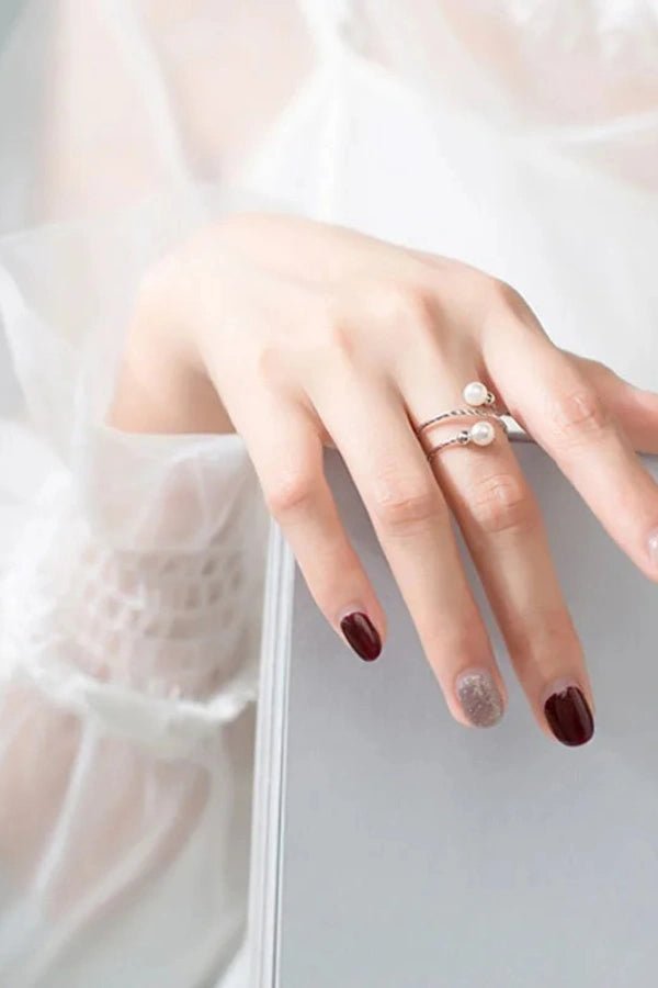 Perlenspiralring