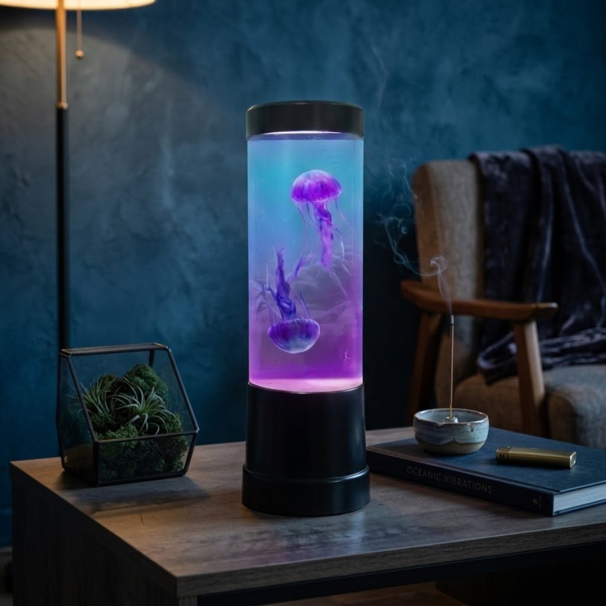 Aurelia Drift | Kinetic Jellyfish Sanctuary Lamp
