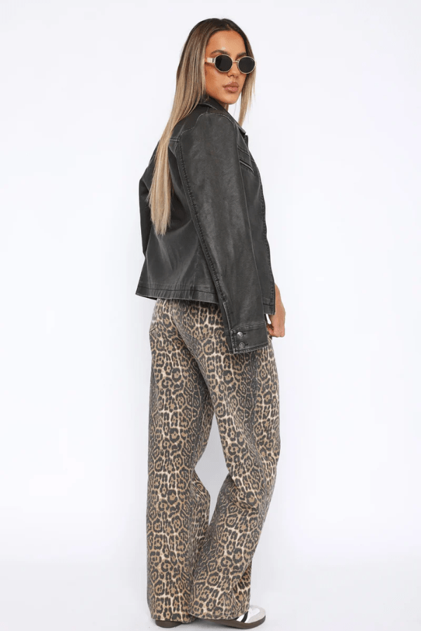 Nola Leopardenjeans