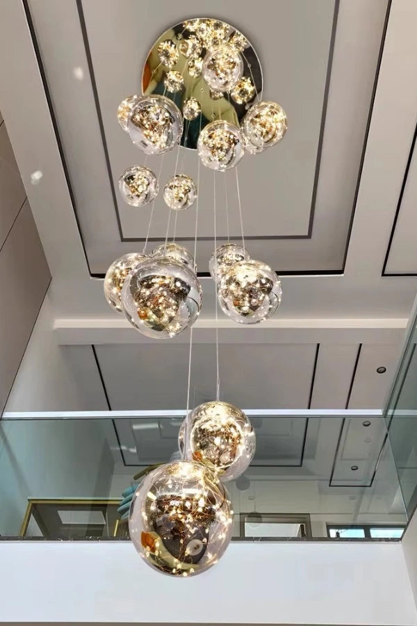 Modern LED Glass Pendant Light