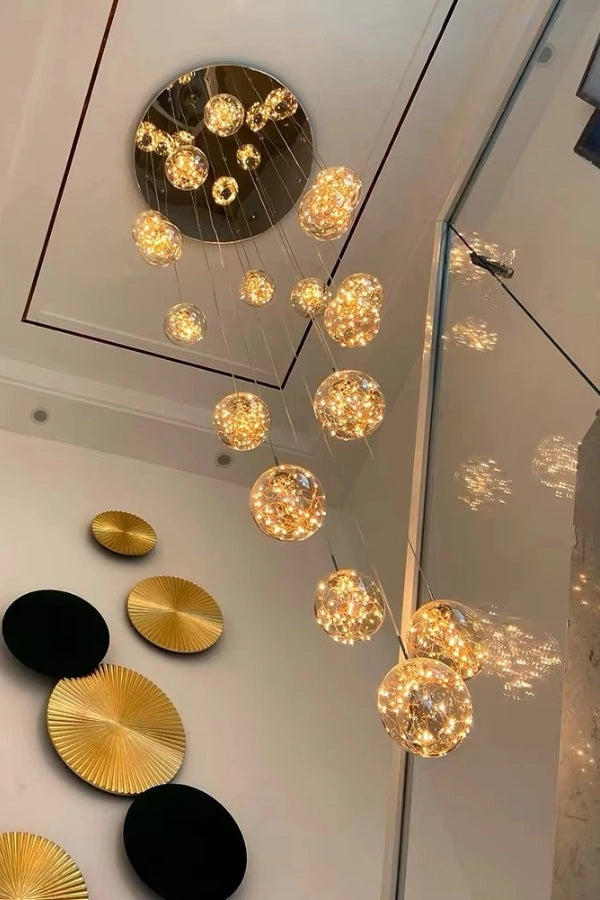 Modern LED Glass Pendant Light