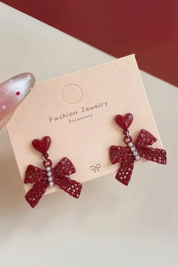 Scarlett Red Ohrringe