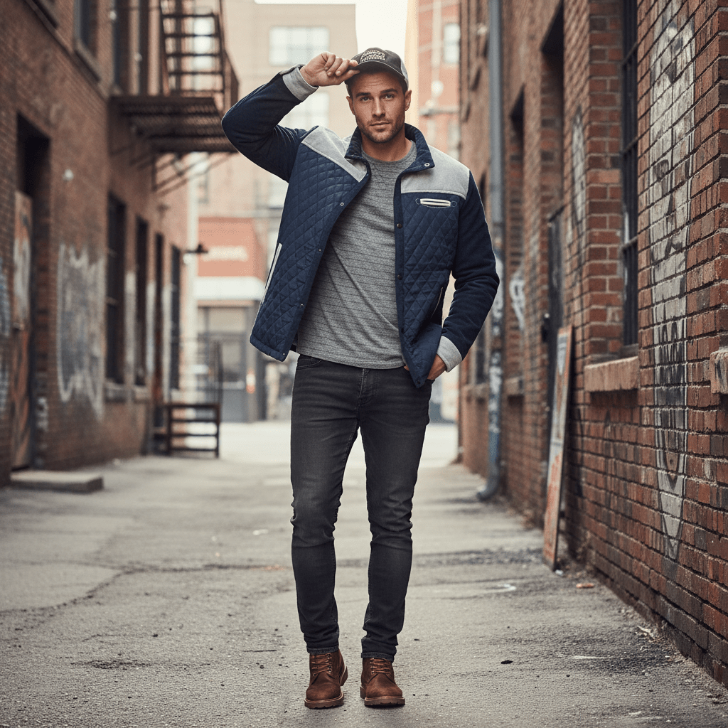 AI generated lifestyle - downtown_model_variation