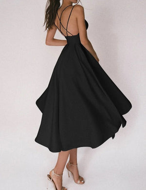 Athea Robe col V à bretelles