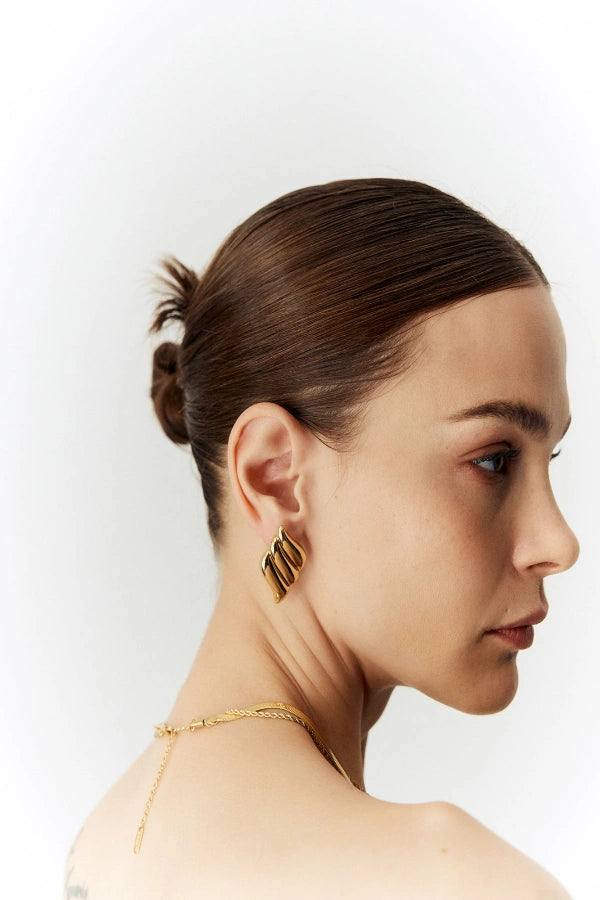 Aitana Three Layer Wing Earrings