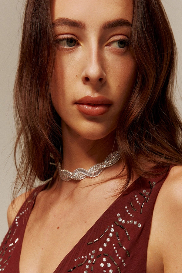 Willa Twist Choker Necklace