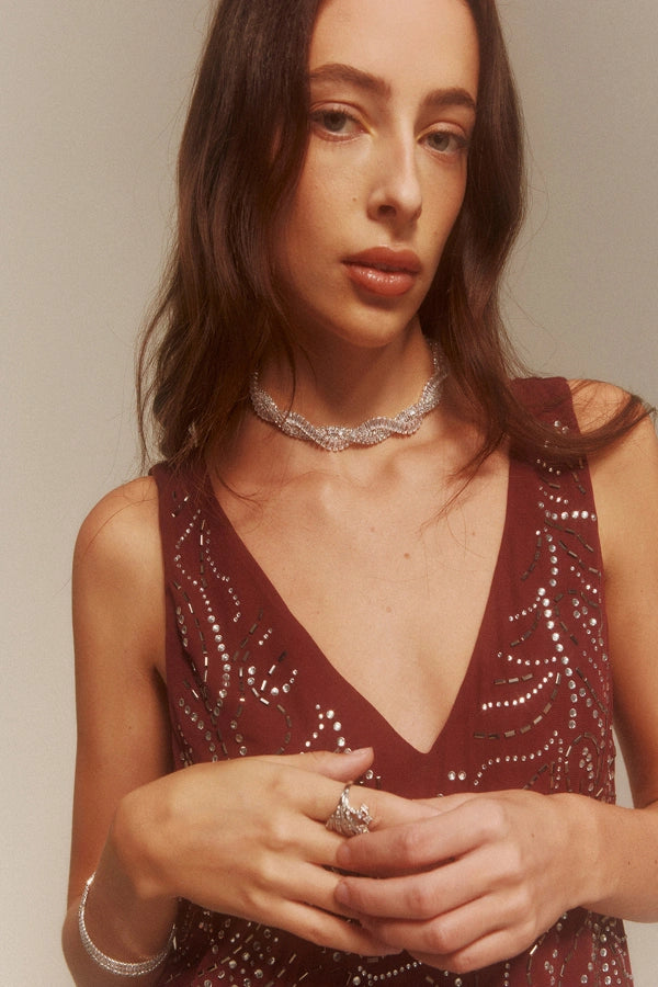 Willa Twist Choker Necklace