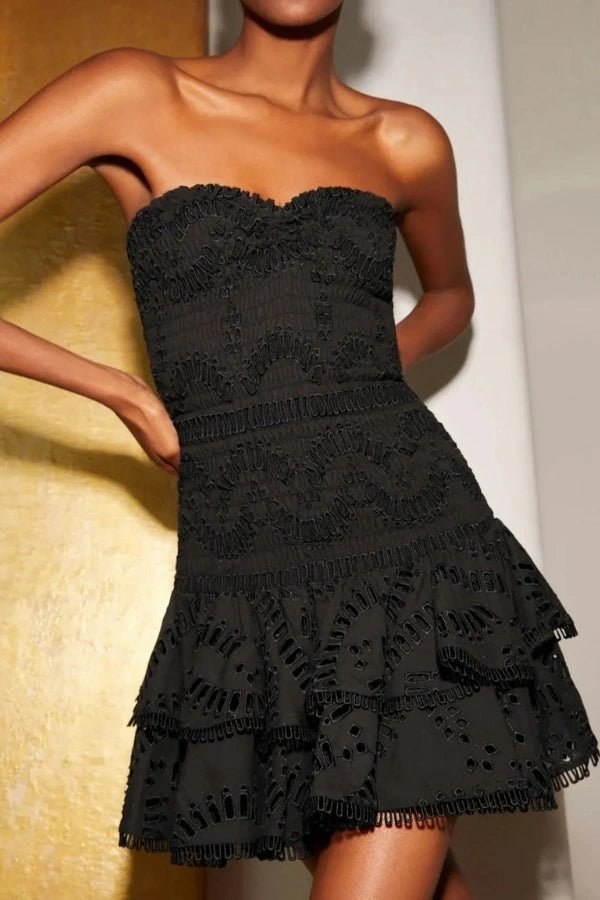 Starla Strapless Summer Mini Dress