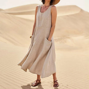 Katelyn robe avec manches