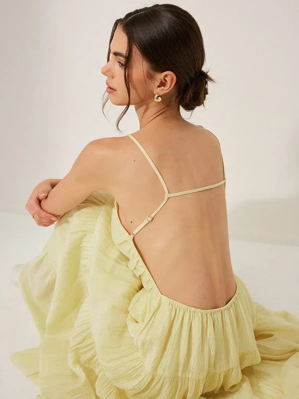 resort wear," "bohemian chic," "effortless elegance," "garden party attire," and "lightweight summer dress