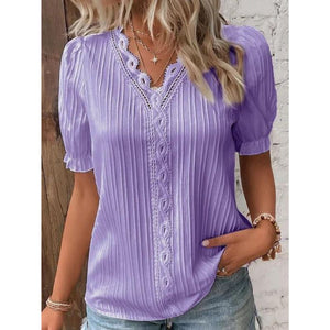 Alyssa - Chemise à dentelle