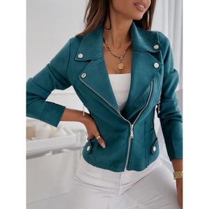 Veste en daim Sabrina
