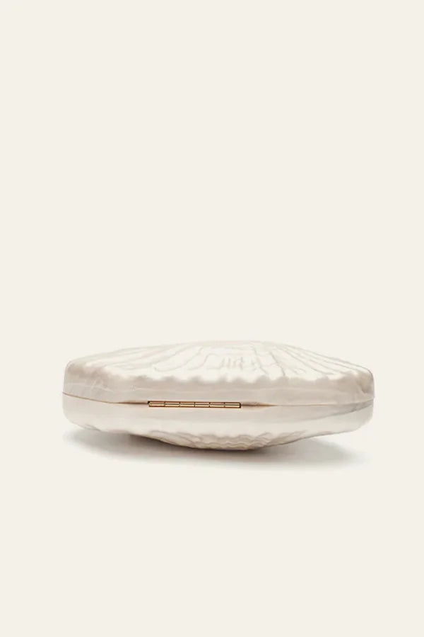 Zari Clutch With Gold Chain