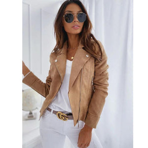 Veste en daim Sabrina