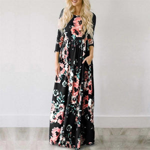 Alicia Robe à fleurs