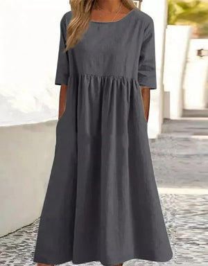 Yhesa Robe à poches rondes
