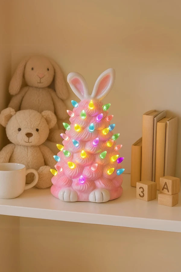Blush Pink Easter Bunny