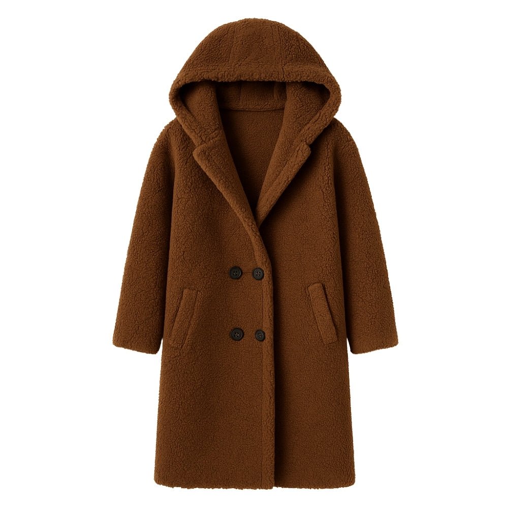 cozy outerwear, chic winter style, plush fabric coat, comfortable warm jacket, luxury street style, longline silhouette, investment piece