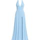 "Grecian," "goddess silhouette," "ethereal," "flowy," "resort wear," and "wedding guest attire"