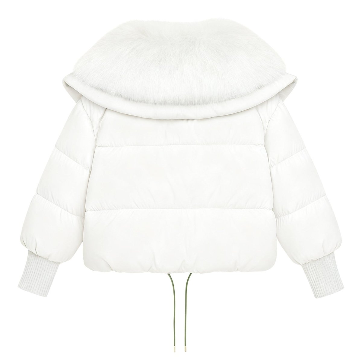 White Kouvr hoodie on a white background