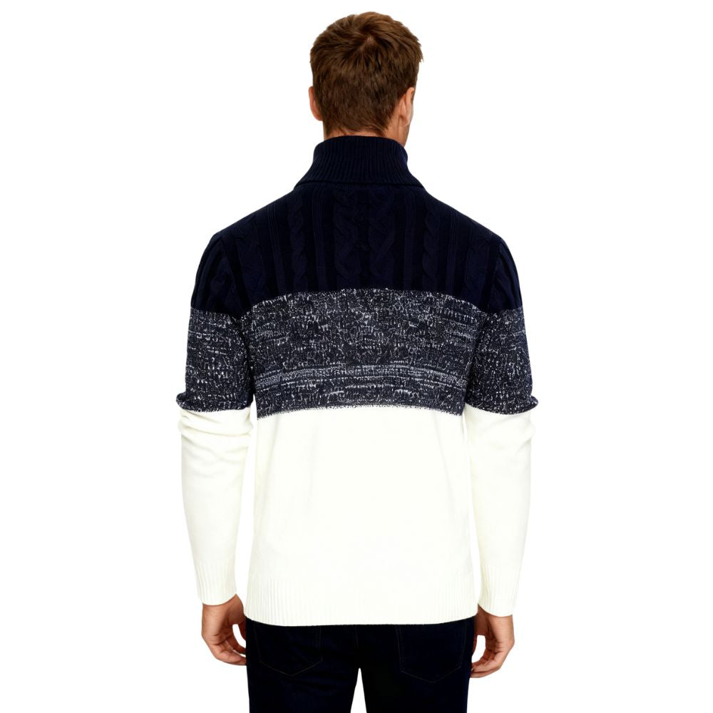 "pullover," "jumper," "men's knitwear," "layering piece," "fall wardrobe," "smart casual."