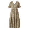 Kouvr floral dress on a white background