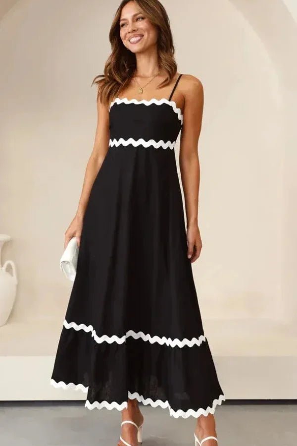 open lace back dress Amillia