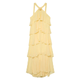 flowy," "romantic," "ethereal," "open back," "garden party attire," "resort wear," and "elegant