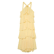 flowy," "romantic," "ethereal," "open back," "garden party attire," "resort wear," and "elegant