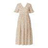 Kouvr Floral dress on a white background